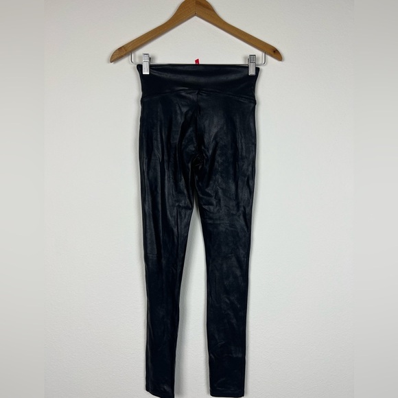 SPANX Faux Leather Leggings High Waisted Black
Small - Picture 6 of 10